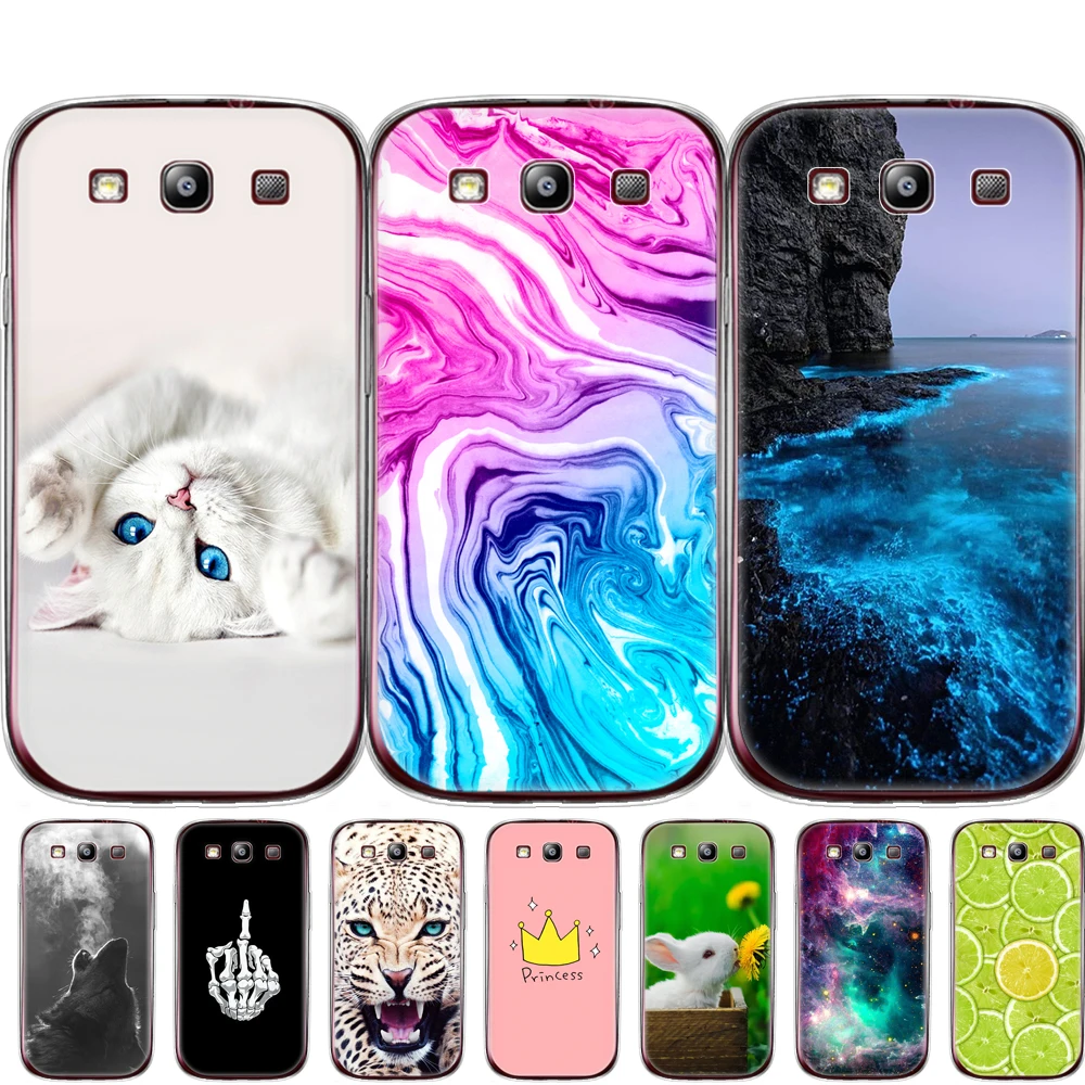 Case For Samsung Galaxy S3 soft tpu phone back Cover i9300 for silicon |