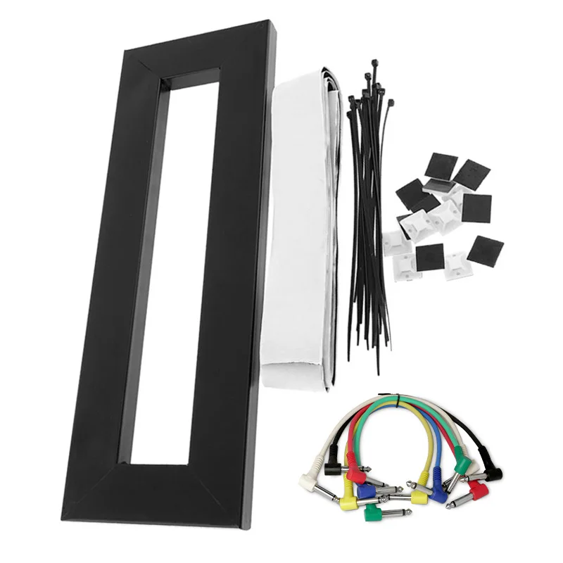 Установка педалей для гитарных эффектов DIY педалборд гитары с волшебной лентой и