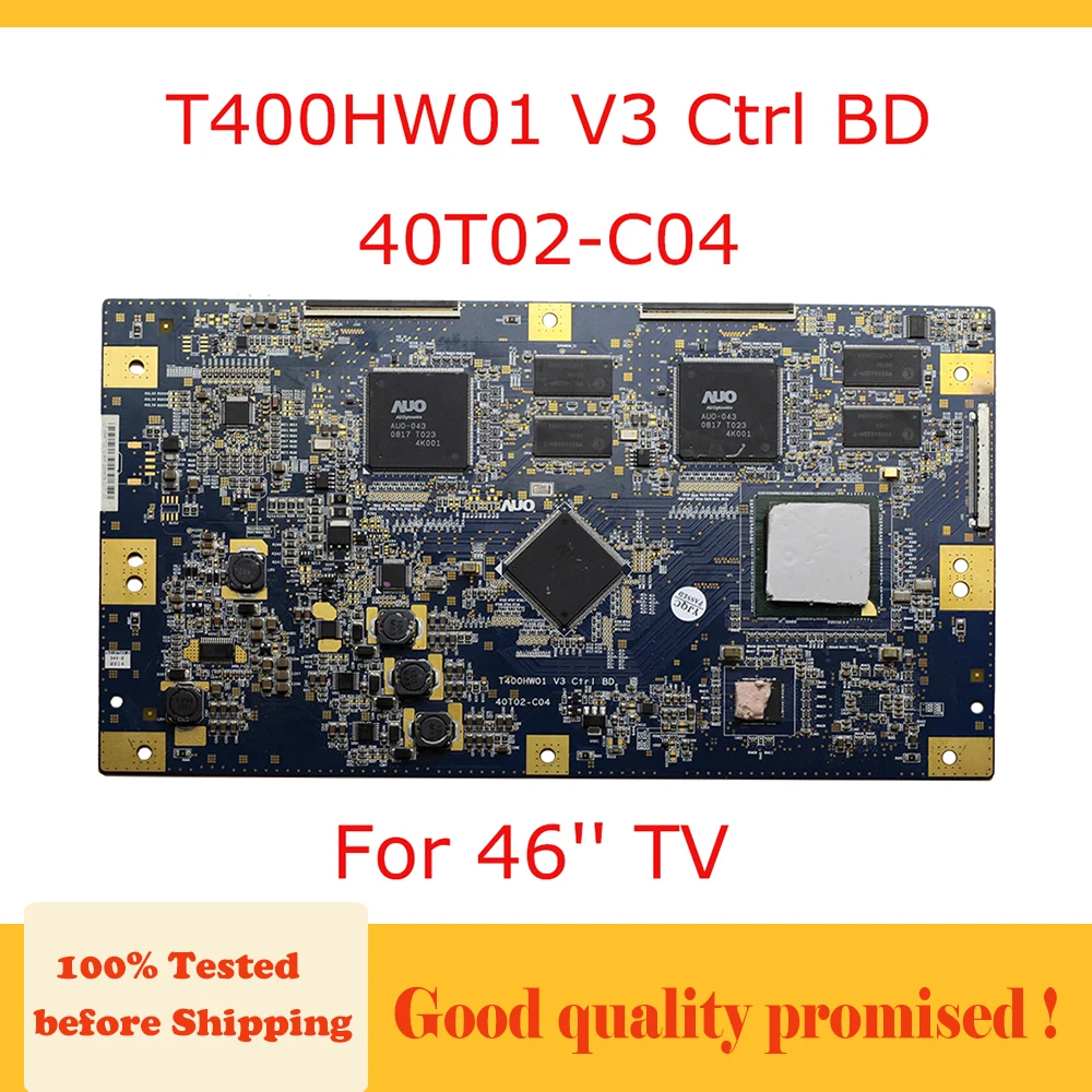 Tcon плата для Sony KDL 46Z4100 T400HW01 V3 Ctrl BD 40T02 C04 46 дюймовая сменная телевизора Бесплатная