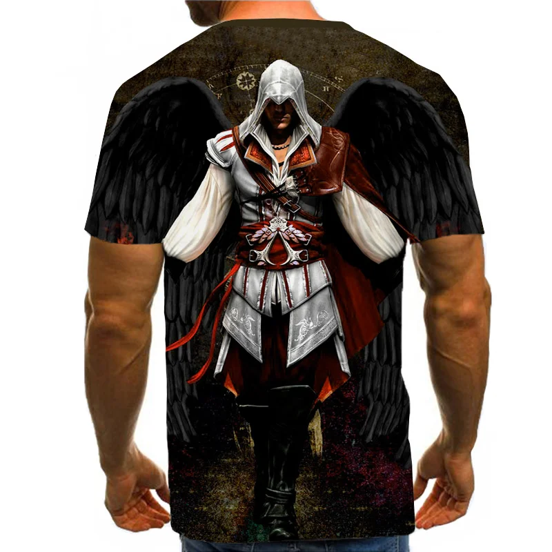 Call of duty Game 3D T-shirt streetwear for men and women popular short sleeves hrarjuku Game character casual tops t-shirts men