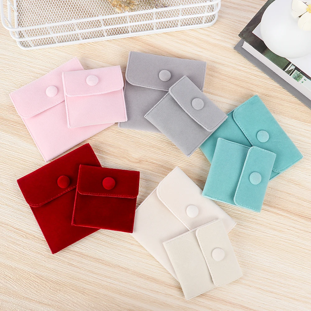 Фланелевая сумка для ювелирных изделий Портативная защиты от пыли бархатный