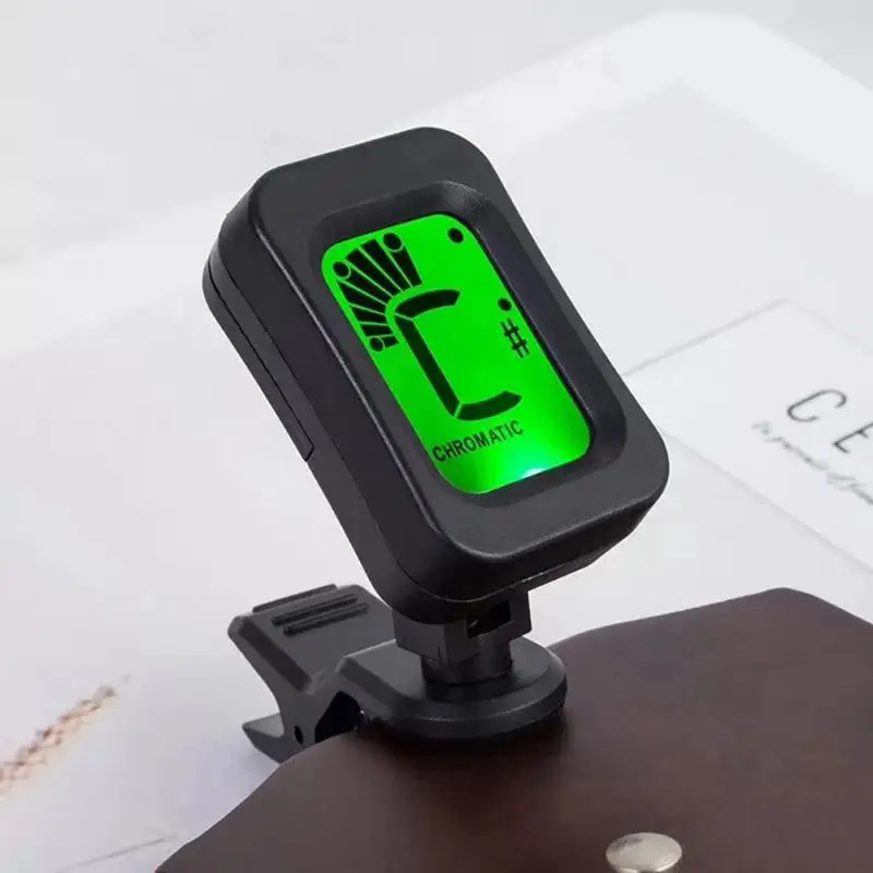 

New Electric Guitar Tuner Pedal Clip On Chromatic Digital Mini LCD Screen Tuners For Guitar Bass Violin Ukulele Accessories Hot