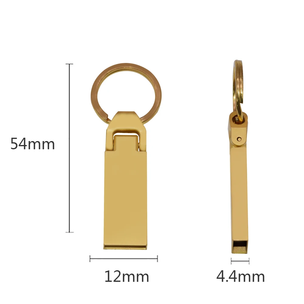 

30pcs logo free Metal USB Flash Drive pendrive 128GB 64GB32GB 16GB 8GB flash Memory stick high speed pen drive usb stick cle usb