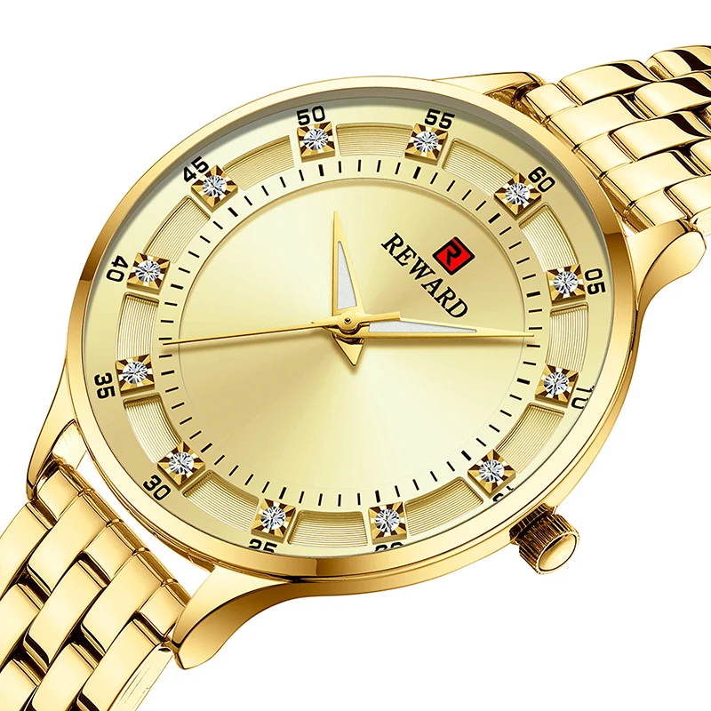 Women's Watches Luxury Gold Ultra-thin Watch Quartz Crystal Women Watches Waterproof Rose Gold Watch Ladies Zegarek Damski