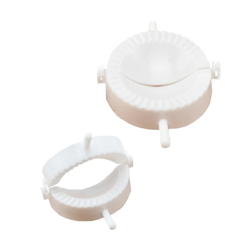 

3PCS Kitchen Homemade Dumpling Pressing Machine Mold Set Roll Dough Cooking Cakes Food Grade Plastic Tools Must For Lazy People