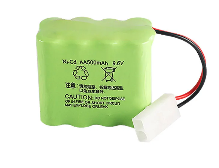 Перезаряжаемый Ni CD аккумулятор 9 6 в 500 мА/ч 8 батарей AA для Huanqi 781 782 батарейка