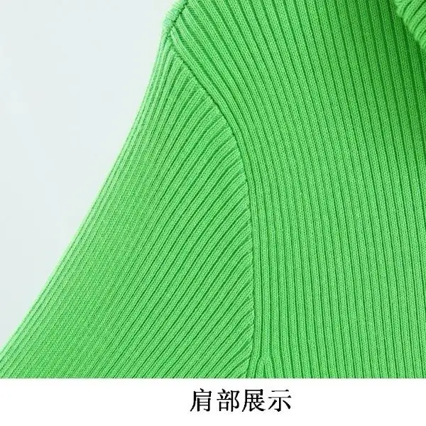 

Turtleneck sweater women spring and autumn long-sleeved knitted bottoming shirt