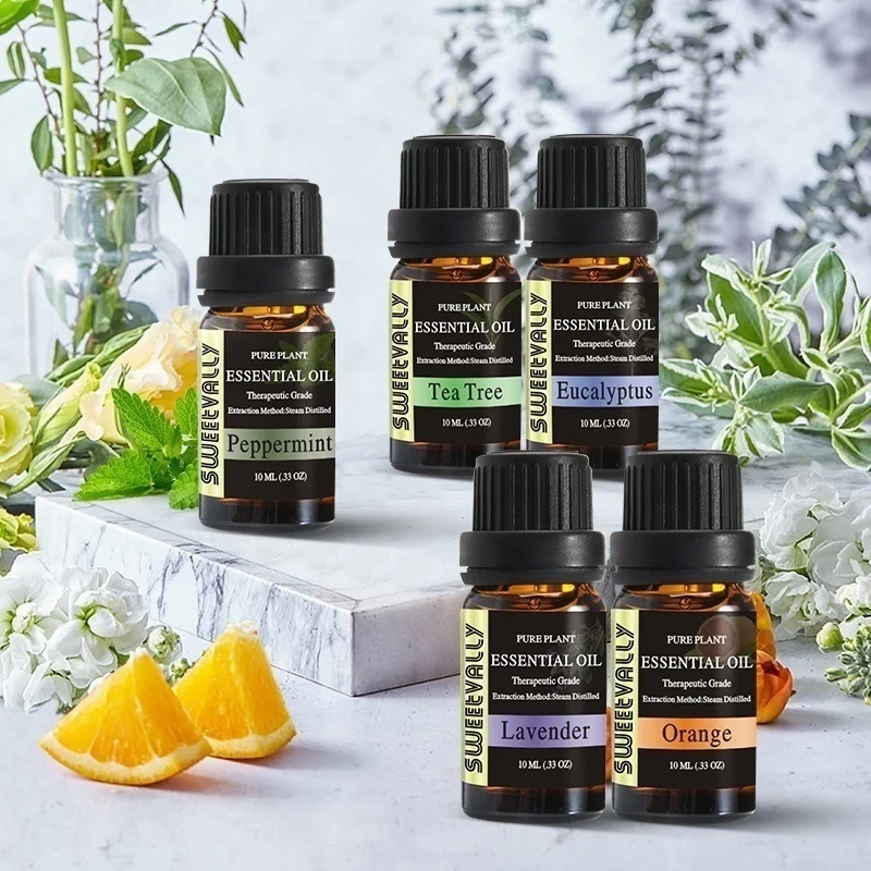 2/3/4/5 шт. лаванда лимон сандаловое дерево|Эфирное масло| |