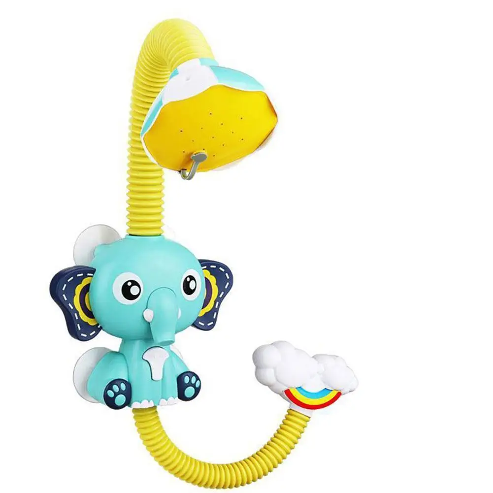 

Electric Water Spray New Bath Toys Baby Water Game Elephant Faucet Gifts For Kids Baby Bathroom ShowerSwimming Toys Model L4K8