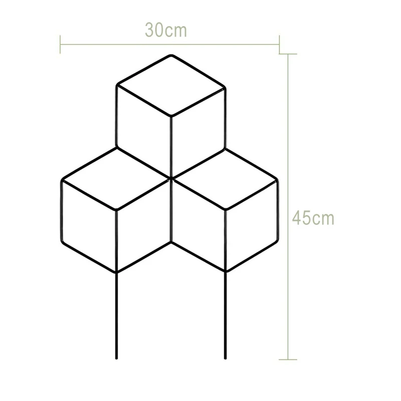 

Climbing Vine Rack Plant Potted Support Frame Steel Flower Vegetables Decorative Trellis Bracket Home Garden Ship New