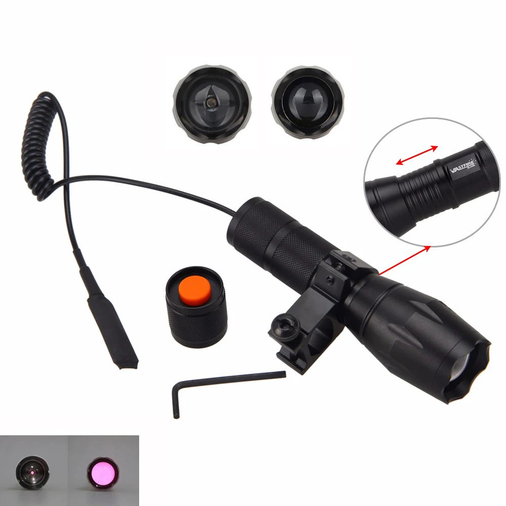 Увеличивающий охотничий Светильник ИК 7 Вт Ночное видение 940nm инфракрасный
