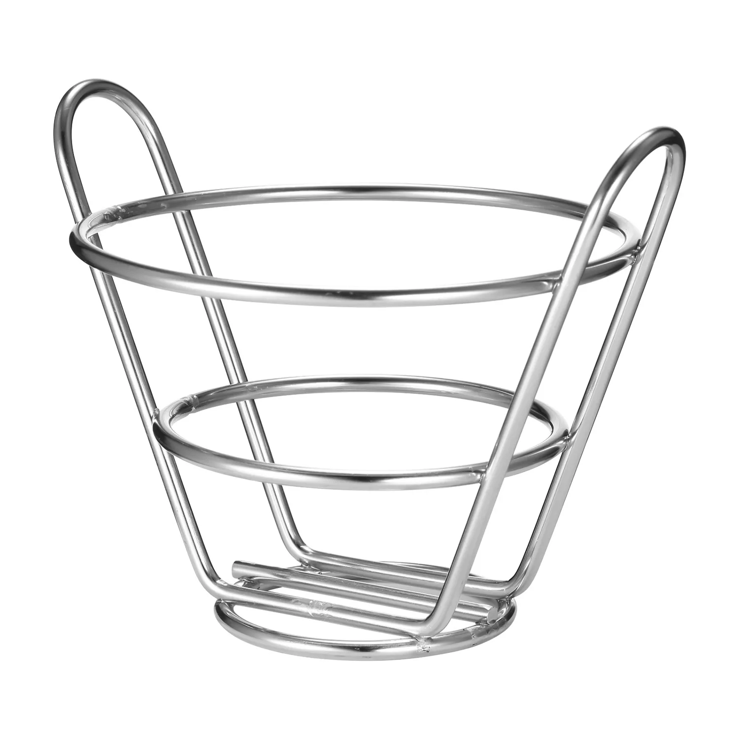 Корзина из нержавеющей стали мини-чип картофель фри жарочная корзина сетка Stainer