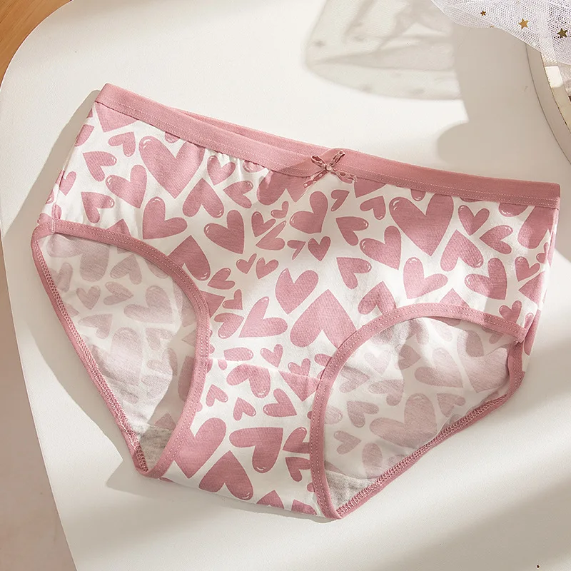 

ET2902 M-XL 100% Cotton Girl Panties Female Underpants Cute Panties for Women Briefs Girl Underwear Lingerie