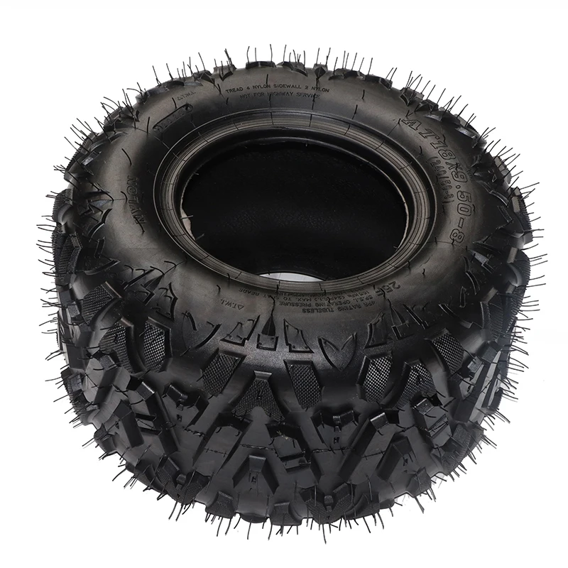 Передние 19x7-8 задние 18x9.50-8 бескамерные шины подходят для четырехколесных