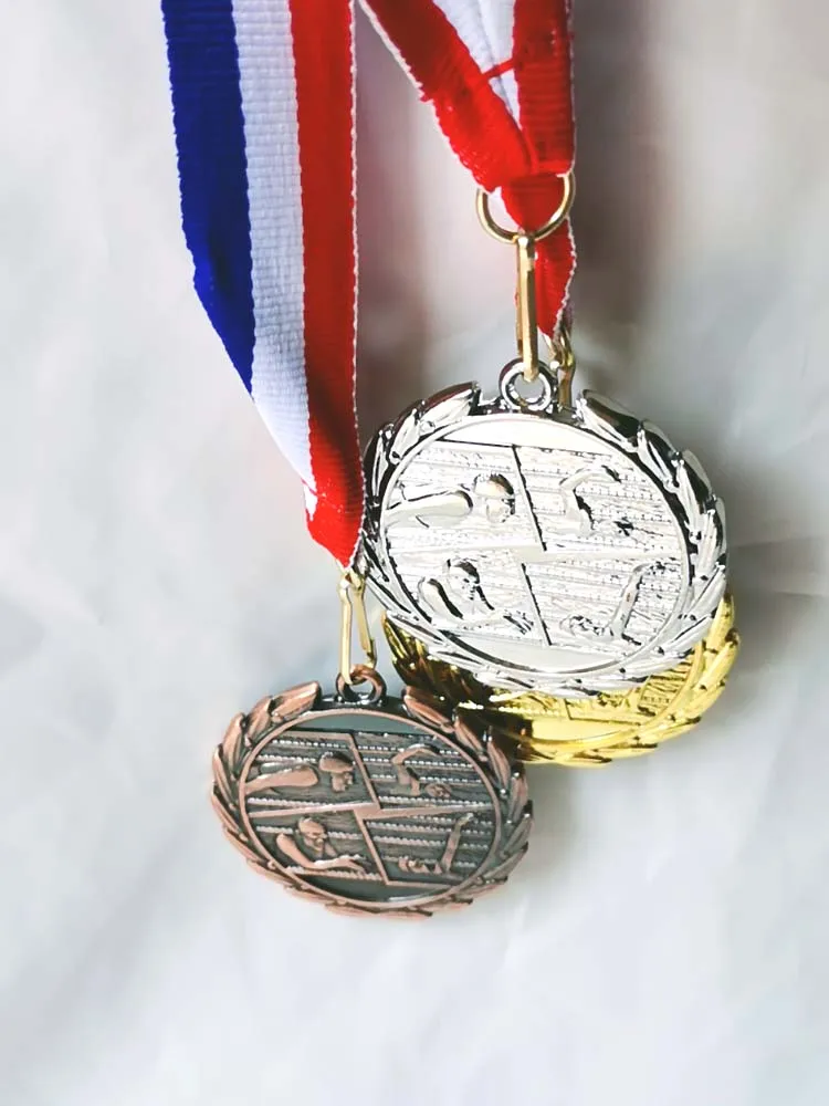 Медаль для плавания с риббионом 5 0 см | Дом и сад