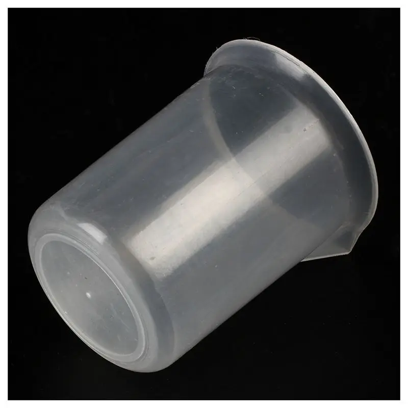 

50mL clear plastic graduated measuring cup for biochemistry lab scale mug