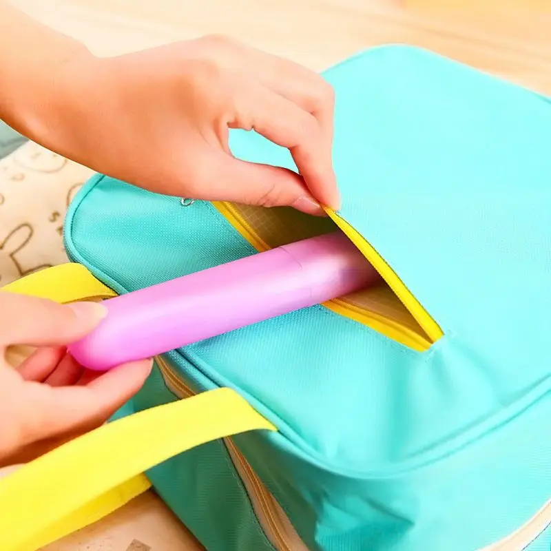 

Яркий цвет, дневной прозрачный портативный контейнер для хранения