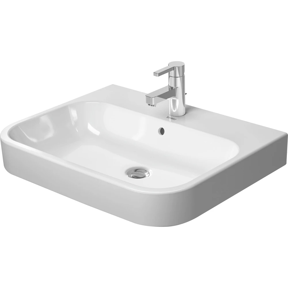 Умывальник Duravit Happy D.2 2318650000 белый глянцевый 650 мм | Обустройство дома