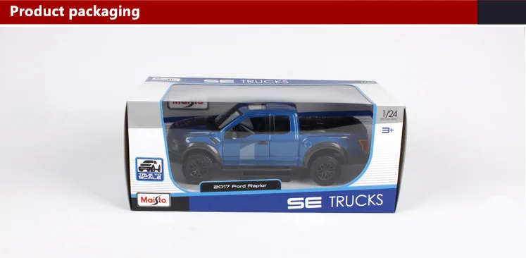 Maisto 1:24 Ford Raptor F150 pickup гоночный автомобиль-трансформер модель автомобиля из сплава Моделирование Украшение автомобиля коллекция Подарочная игрушка