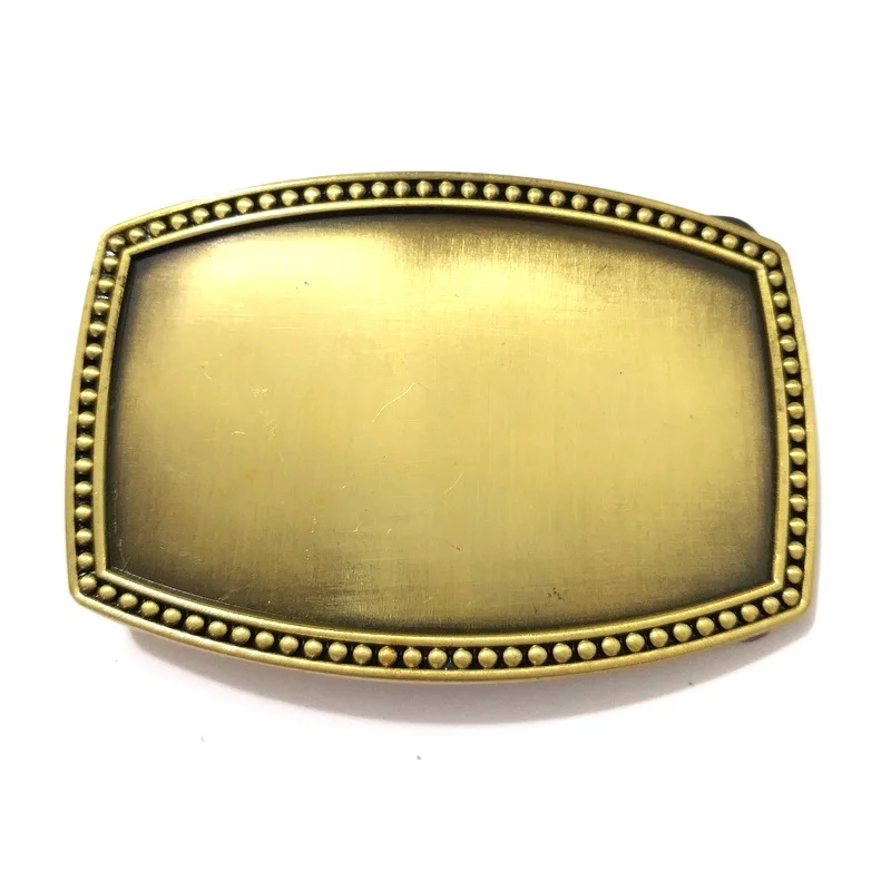 Пряжка для ремня мужская металлическая однотонная без рисунка 4 см | Дом и сад