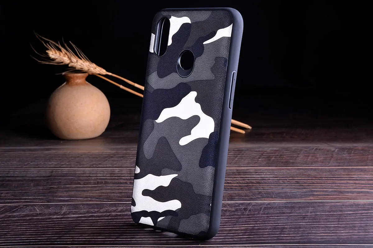 Камуфляжный чехол AIORIA для Oppo realme 3 pro, мягкий ТПУ Жесткий чехол из поликарбоната с рисунком, чехлы для Oppo realme 3 pro, чехол - Цвет: Silver