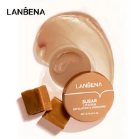 lanbena lip scrub remove dead skin repair peeling lip mask nourishing lip balm moisturize dry lips lightening dark lips care