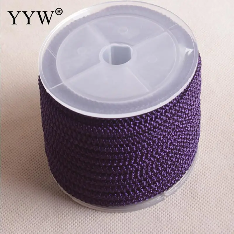 

10m/Spool 3mm Polyamide Nonelastic Thread Waxed Thread Jewelry Fahion Cord Jewelry Diy Bracelet Hardwearing Diy Necklace