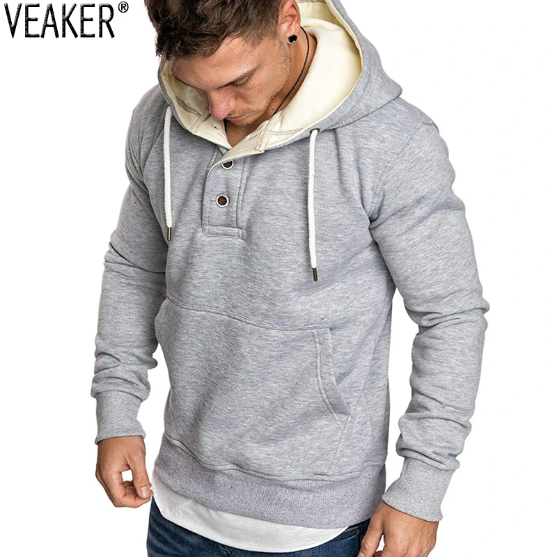 Новинка 2019 мужские толстовки с длинными рукавами толстовка Мужская Уличная