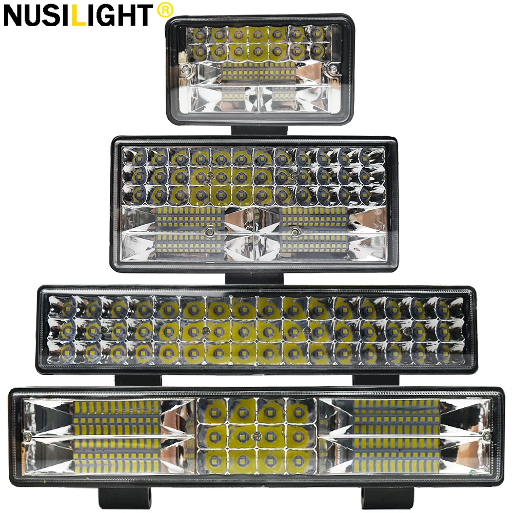 Автомобильный светодиодный рабочий светильник бар 12V 4х4 24В внедорожника SUV