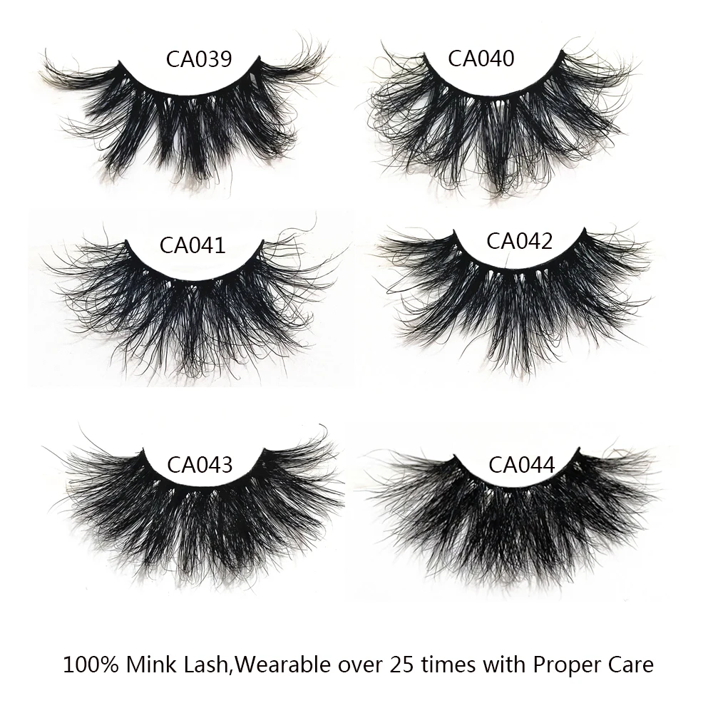 1 Pair 3D Mink False Eyelashes 20mm Soft Fluffy Natural Thick Wispies Fake Lashes Makeup Extension Cruelty-free Handmade Eyelash | Красота и