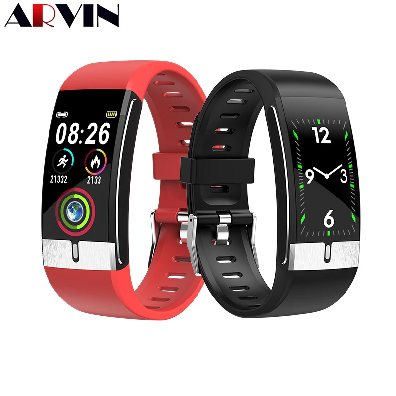 Смарт часы Arvin E66 PPG + ECG с функцией измерения температуры тела и сна|Смарт-часы| |