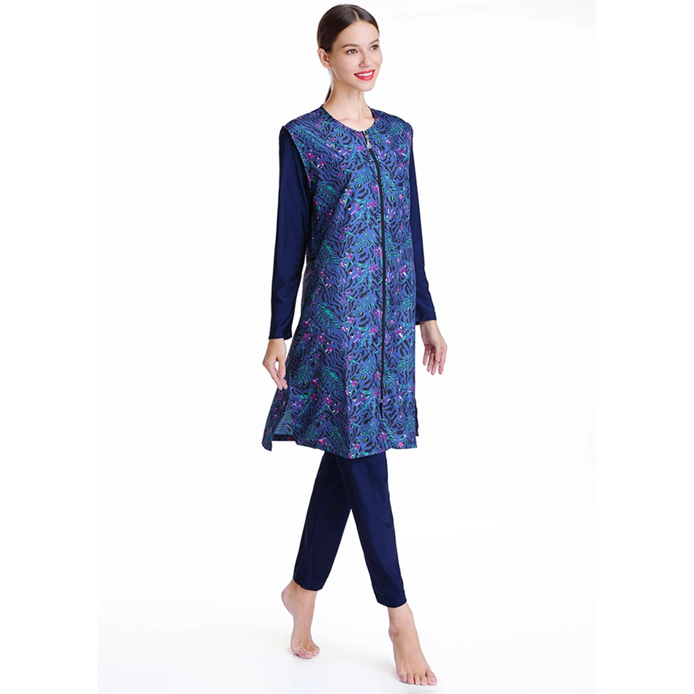 YONGSEN мусульманский купальный костюм размера плюс бикини хиджаб ic пляжная одежда