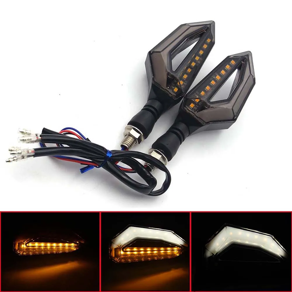 Аксессуары для мотоциклов 12 светодиодный указатель поворота передние задние
