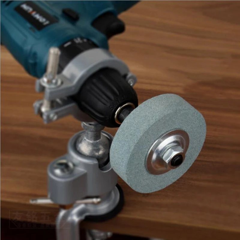 Крепеж для струбцин на верстаке, держатель для электрического дрели, универсальная стойка для дрели, заточной станок для шлифовального круга, полированный крепеж с зажимом.