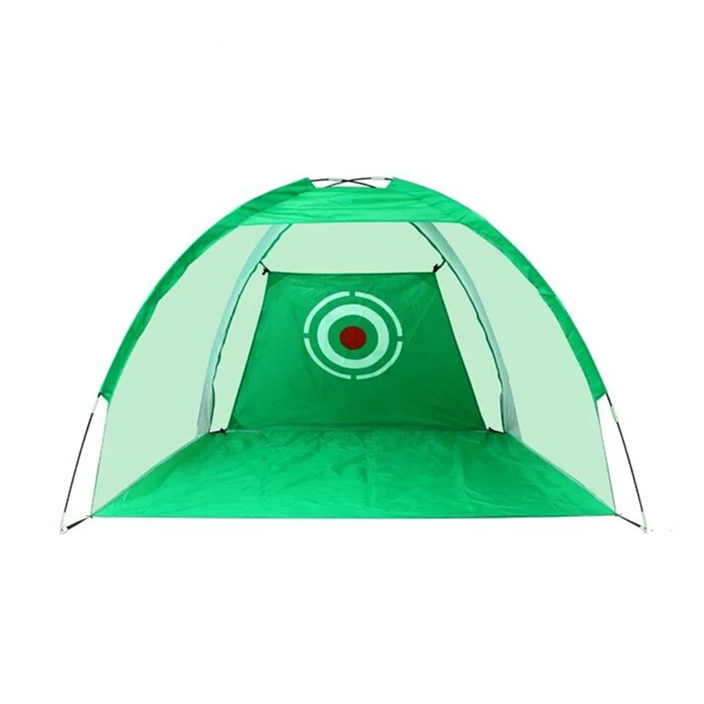 en Ucuz 2m Golf Eğitim Yardımları Kapalı Açık Golf Pratik Net Golf Isabet Kafes Bahçe Otlak Uygulama çadırı Golf Eğitim Ekipmanları