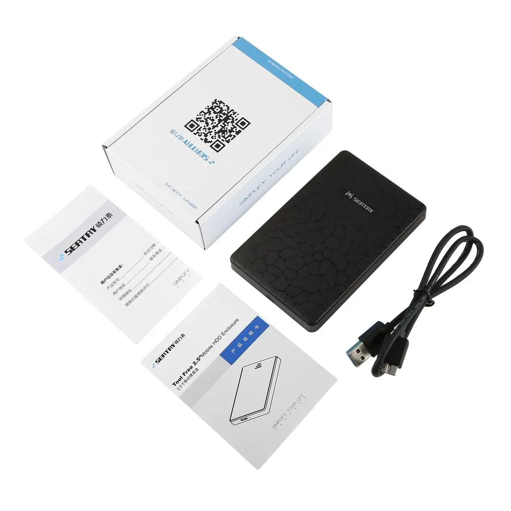 SEATAY HD101 2 5 &quotUSB 3 0 SATA Hd коробка HDD жесткий диск Корпус для внешнего жесткого диска