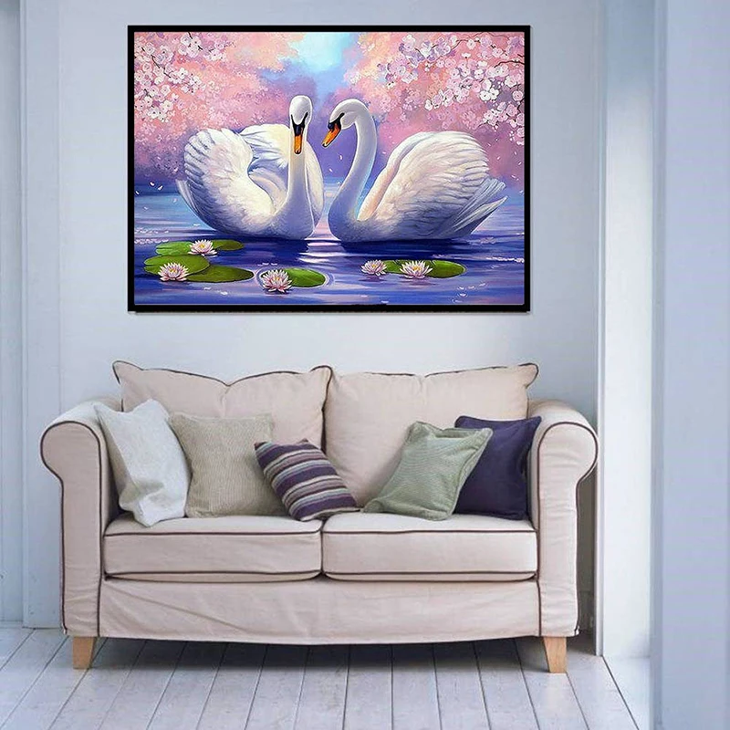 Алмазная вышивка набор для самостоятельной вышивки стразы крестом мозаика из