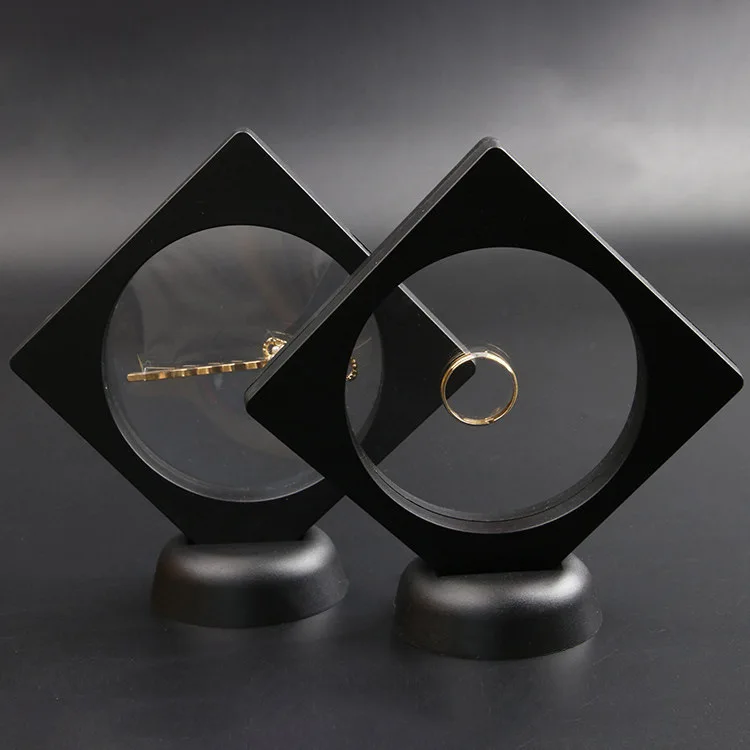 Модный ABS чехол s Display Square 3D альбомы с плавающей рамкой держатель Черный Белый