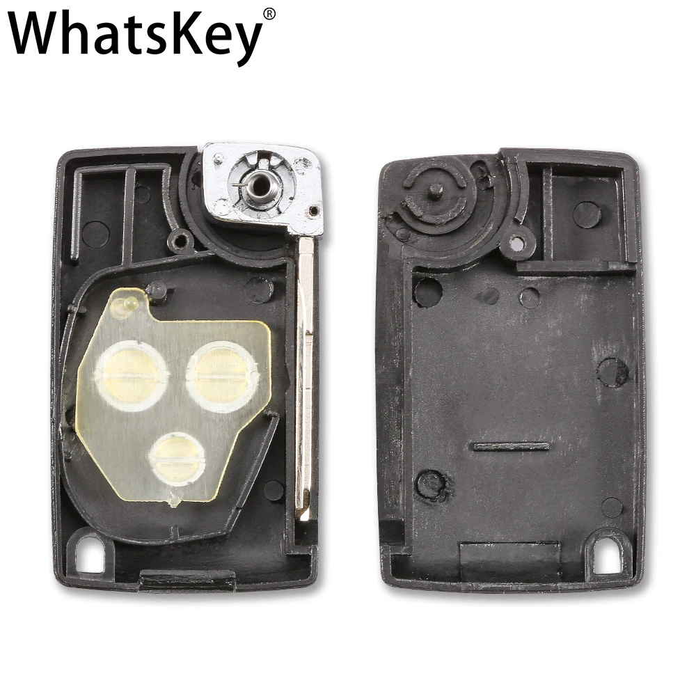 Изменение 3 кнопки дистанционного складывания Флип Ключа автомобиля брелок для