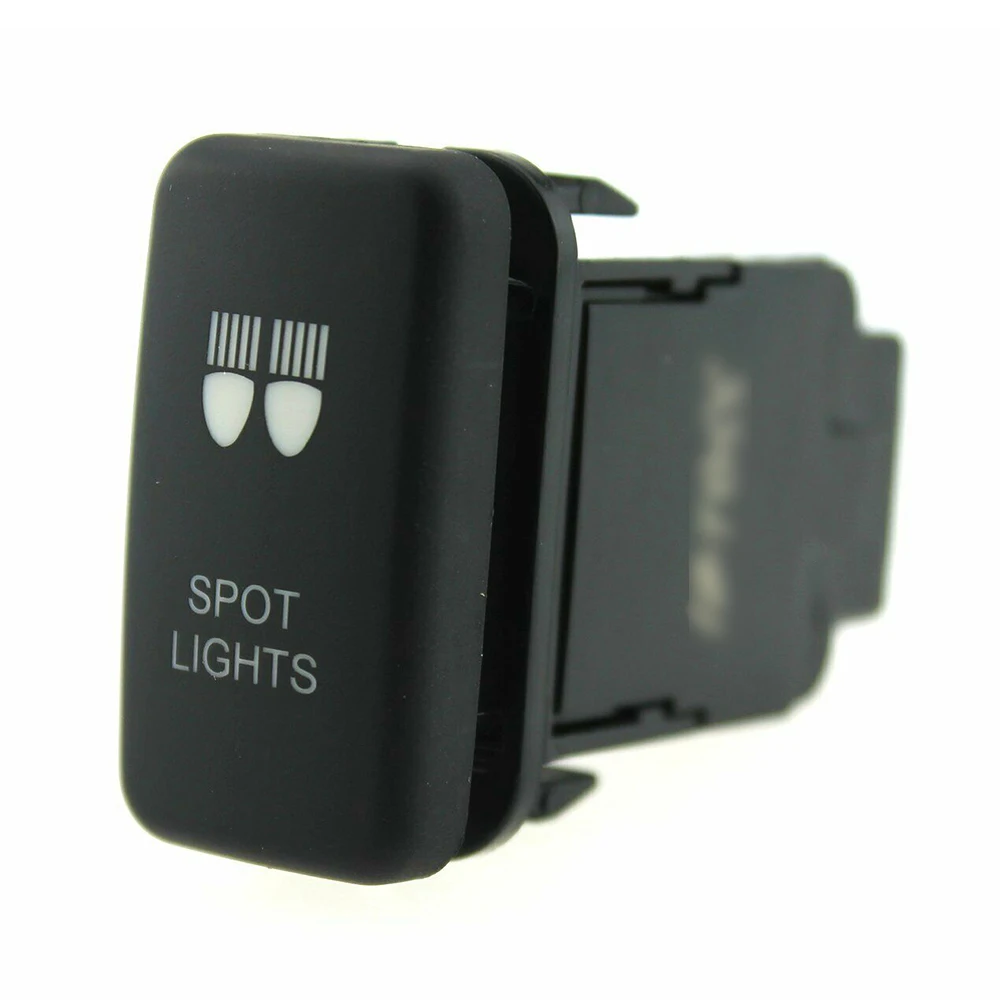 

12V On-Off button switch Accessories 39mm Blue LED LIGHT BAR For Toyota Tacoma FJ Cruiser 4Runner