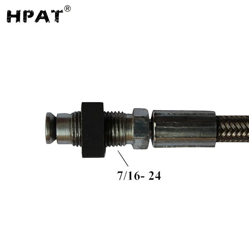 HPAT Paintball 6 ''Tippmann Газовая линия плетеный шланг с квадратной гайкой|paintball hose|paintball