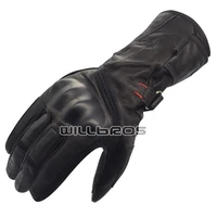 waterproof h2o warm winter gloves motorbike street moto atv bike riding motocross motorcycle long leather glove mens