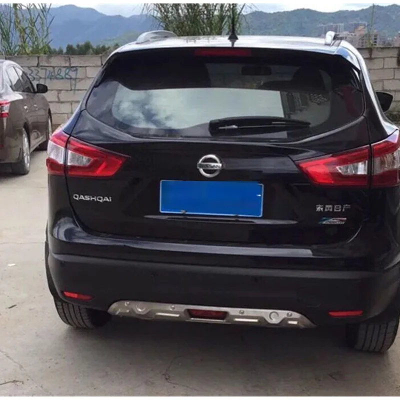 

For Nissan Qashqai Dualis J1116-18 stainless steel Accessories Front and Rear Bumper Skid Protector Guard Plate High Quality