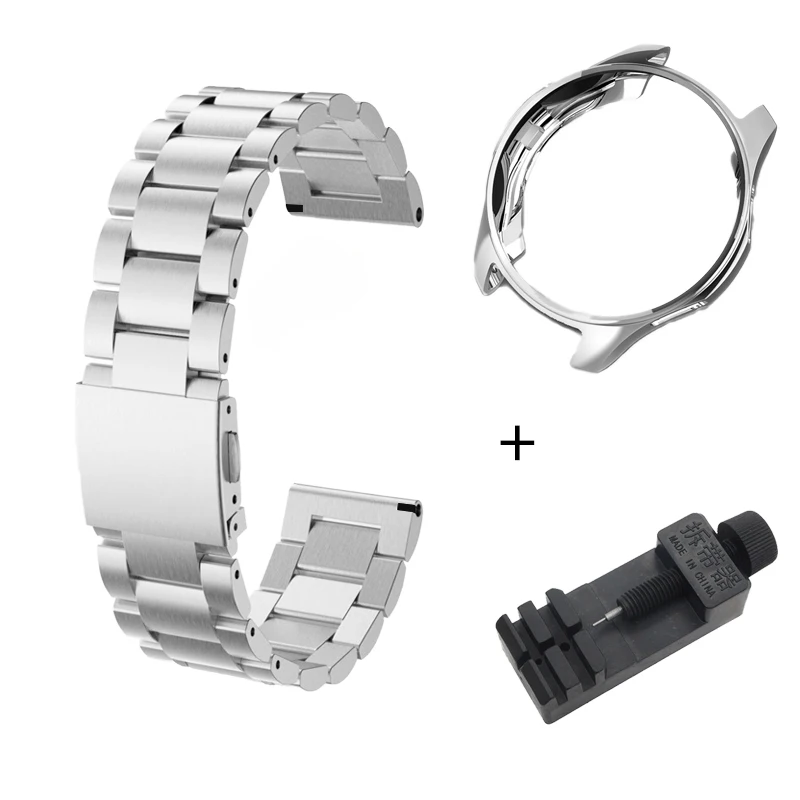 20 мм 22 мм металлический ремешок для часов huawei Watch GT2 браслет для samsung Galaxy 46 мм gear S3 ремешок на запястье Amazfit 2 быстрая установка