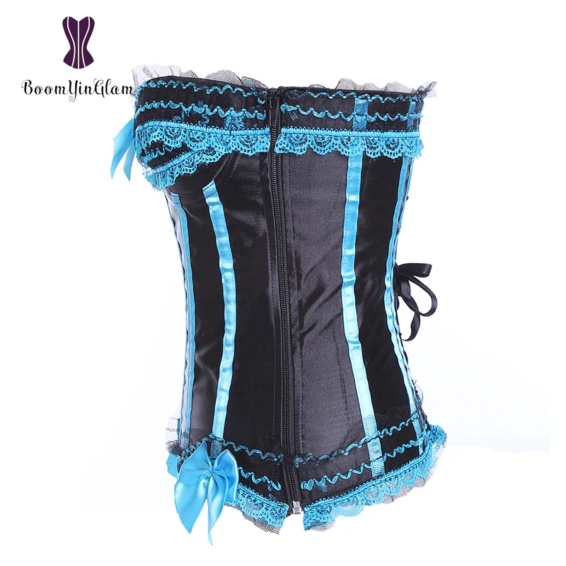 Женский корсет-бюстье с застежкой-молнией сбоку Корректирующее белье для