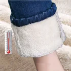 2021 зимние Утепленные кашемировые теплые джинсы, женская одежда для снега, флисовые джинсовые брюки, женские повседневные бриджи, облегающие брюки-карандаш