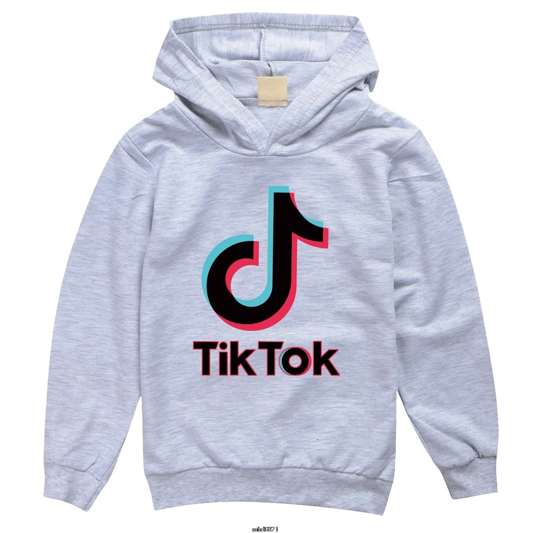 Tik Tok толстовки с капюшоном для мальчиков и девочек комплекты верхняя одежда на