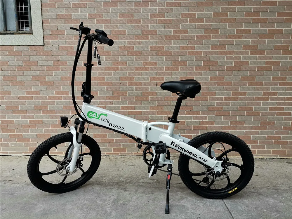 Электрический велосипед 20 дюймов складной микролитражных Rockwheel GT20 cmacewheel