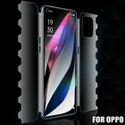 Новая Гидрогелевая пленка для Oppo Find X3 X2 X5 Pro, защитная пленка для экрана Reno 6 Pro + Reno 5 Pro + Reno 4 Pro, 360 , полное покрытие, передняя и задняя поверхности, гель