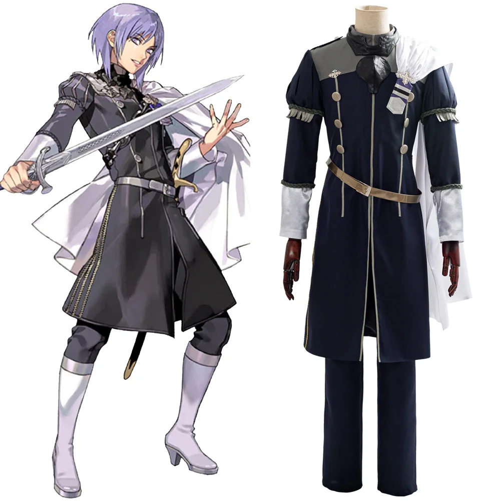 

Fire Emblem: Three Houses Cindered Shadows Yuri Cosplay Costume Halloween Carnival Party Costumes Outfit